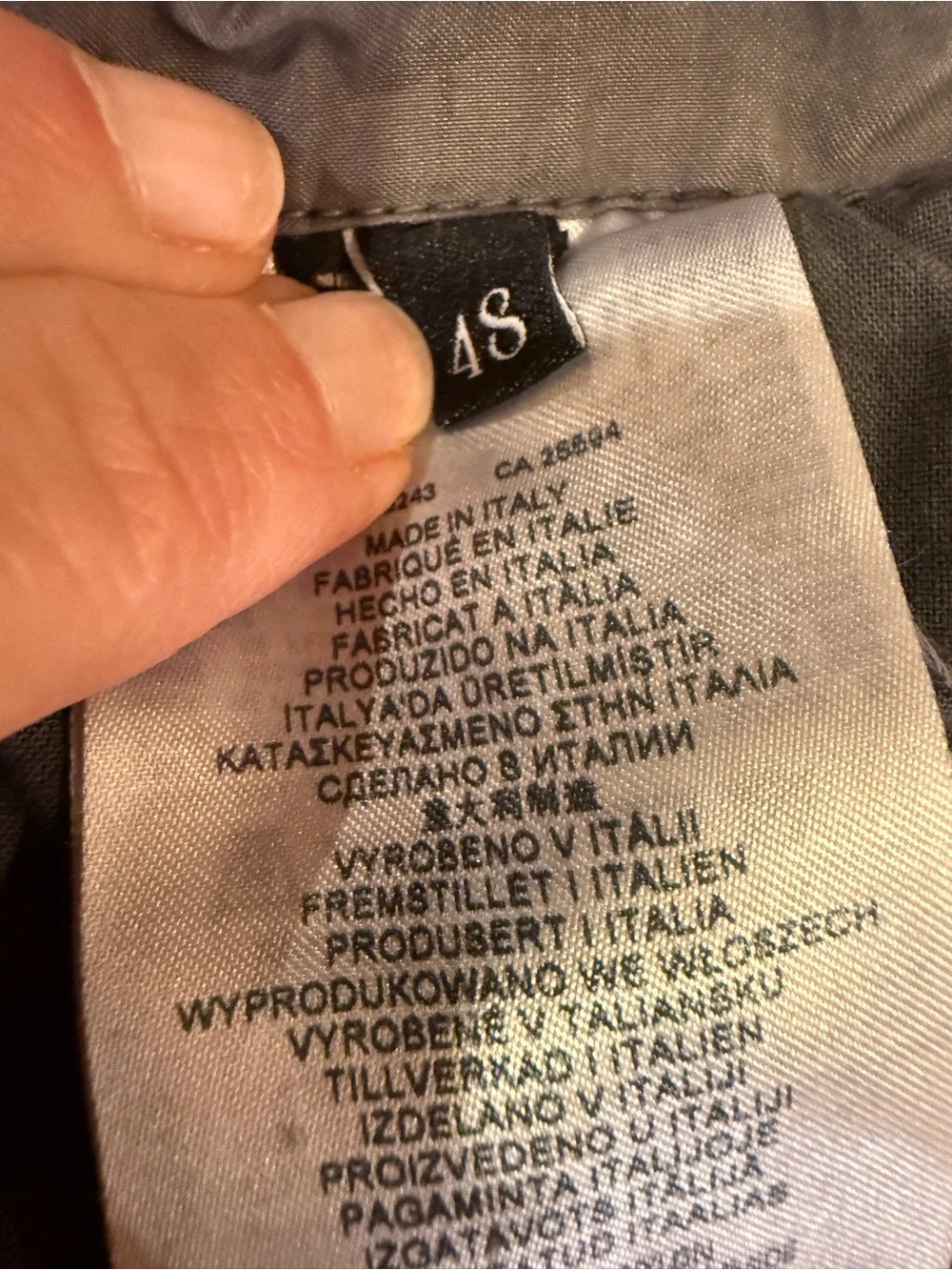 Diesel Italy P Glinder Runway Grey Cotton Panel Streetwear Cinch Cord Pants sz M